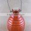 3 sizes Colored glass wasp trap hanging glass bee catcher, glass pest catcher