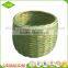 Wholesale high quality colorful decorative garden handmade wicker basket flower pot