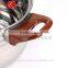 heat insulation handle stainless steel soup pot set/cooking pot/camping pot
