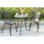 Cast iron Casting Outdoor Furniture 3 Piece Bistro Set AR-6125 set