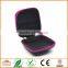 Square Shaped Carrying Hard Case Storage Bag for MP3/MP4 Bluetooth Earphone Earbuds with Mesh Pocket, Zipper Enclosure