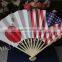 Custom printed japanese paper hand fan