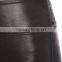 Customized Lady's Apparel Elastic Waist High-rise Faux-leather Leggings Trousers(DQM009P)