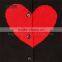 Heart Graphic At Center Front Fashion Sweater Cardigan