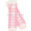 Wholesale baby girl's Wavy stripes leg warmers,cotton leg warmers