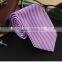 New design business high quality men stripe tie