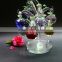 High Quality Faceted crystal apple tree with wedding decration gift