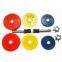 Adjustable Color Rubber Dumbbells set