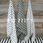 Muslin Baby Swaddle Blankets, 48x48 (3 Pack) Black, White, XO, Stripe, Cross