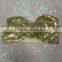 Gold Sequin & Metallic Gold Top Knot Headband Sequin Baby Headband Metallic Polka Dot Gold Polka Dot Birthday Top Knot Headband