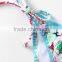 Low Moq Custom Sublimation Swimwear All Over Floral Print Lined Halter String Bikini