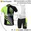 ODM wholesale sublimation cycling shirts short sleeve men cycling jerseys design