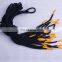 braid cord with silicone end for garment