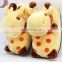 Cartoon giraffe soft animals plush keep warm slippers