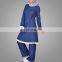 Baju Suit Designs Muslim Jeans Abaya Elegant Moroccan Style Clothing Simple Style Long Sleeve Baju Maleyu Online