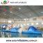 Inflatable Penguins and Polar Bears Water Obstacle Course , Water Park Obstacle Games For Kids And Adults