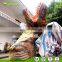 Dinosaur Park Model 3D Dinosaur Head Statue