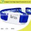 promotional custom one time use woven RFID wristband