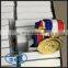 Custom metal school golden medal with good ribbon for sale