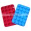 24 silicone cake  DIY kitchen baking Muffin cup cake mold cup cake baking tray mould