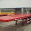 ChinaTrailers 3 Axle 40ft Flatbed Container High Bed Semi Trailer For Sale