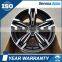 Factory top quality 18x8.5 black alloy wheel /wheel rim