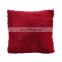 INS style hot sale sofa decorative solid velvet throw pillow case cover