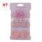 3pcs/Set Girl flower headband Baby chiffon Shiny bowknot Hairband Sweet 10Colors