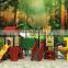 High quality kindergarten outdoor playground slide for sale