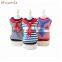 Navy Stripe Doggie Outfits Winter Clothes Sailor Suit for Dog