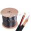 Armoured coaxial cable 10d ftxe rj56 rj58 rg6 rg11 thin coaxial cable for cctv camera