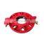 ANSI class150 DN200 PN16 di ductile cast iron grooved flange for building projects