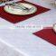 100% polyester table cloth restaurant table linens western-style table cloth chair covers