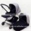2020 car seat compatible baby stroller 3 in 1 360 universal wheel