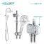 Wall Mount Select Button Rain Bathroom Shower Set System in Complete Set