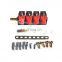 4 cylinders injector rail kit for CNG LPG gas car with 2/3 ohm conversion kit