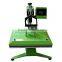 Green 15 x 15 Newest Swing Arm Laminated heat press machine