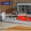Scale plastic miniature model car for architectural model making