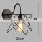 Hot Sell American Style Industrial Edison Wall Light 220V Loft Bedside Wall Fixtures