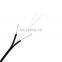 2core G657A Black Single Mode Indoor GJXH GJFXH FTTH Fiber Optical Drop Cable fibre optic 2 cores fiber optic ftth drop cable