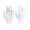 13G 4131 Seamless Knitted White Nylon Glove Liner