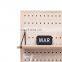 K&B wholesale wall hanging kitchen storage shelf space saving wood floating shelf