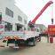 Japan brand Isuzu FTR 4x2 truck mounted SANY palfinger 10ton crane