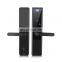 Waterproof wifi glass camera digital electronic smart door lock for aluminium door