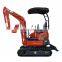 13 Year Factory Manufacturer  Mini Digger Crawler Used Moving 180 Mm Excavator