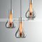 Nodic LED Pendant Lamp Modern Creative Glass Hanging Light Simple Design Ceiling Pendant Lights For Dining Room Hotel