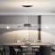Hot Sell Creative Metal Pendant Light New Modern Design Long Strip Linear LED Chandelier for Bedroom