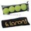 Hot-Selling Custom Logo Print Colored ball tennis balles de tennis tecnifibre