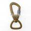 Wholesale 7075 Anodized Aluminum Swivel Carabiner Hooks With Auto Locking