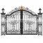 houses front modern simple galvernised steel sliding outdoor iron wrought fence main gate designs driveway for home